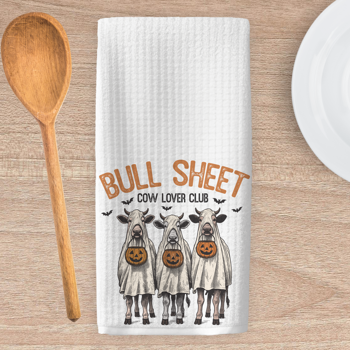Bull Sheet Kitchen Tea Towel