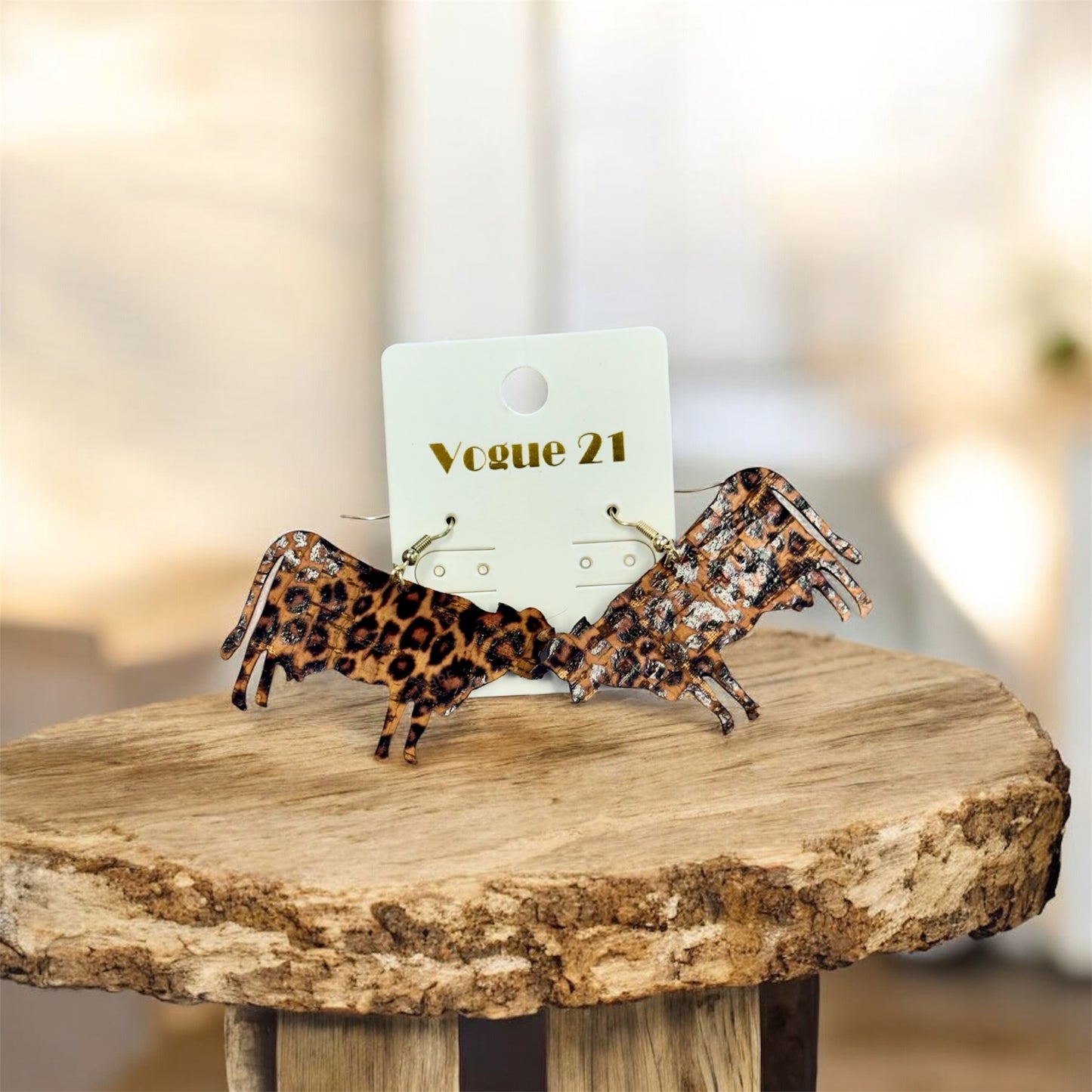 COW SHAPED EARRINGS