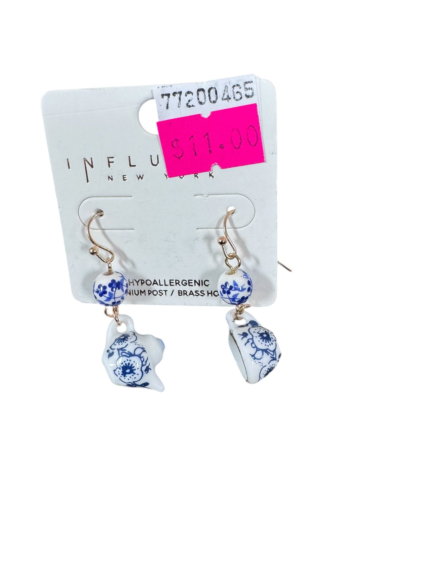 TEA POT AND CUP EARRINGS