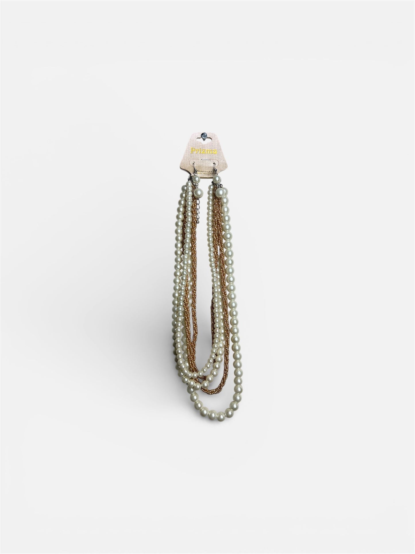PEARL N GOLD NECKACE