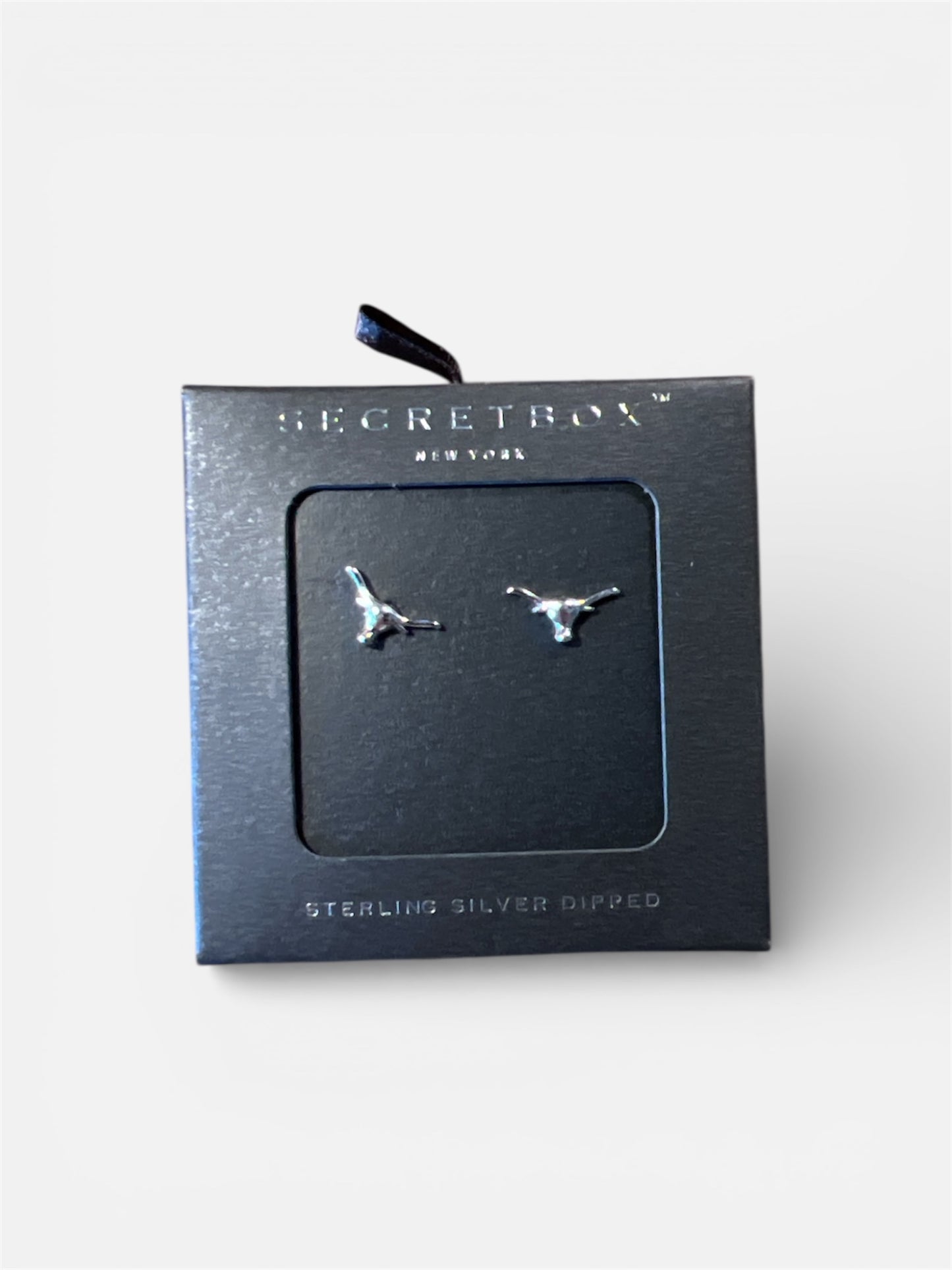 LONGHORN STUD EARRINGS