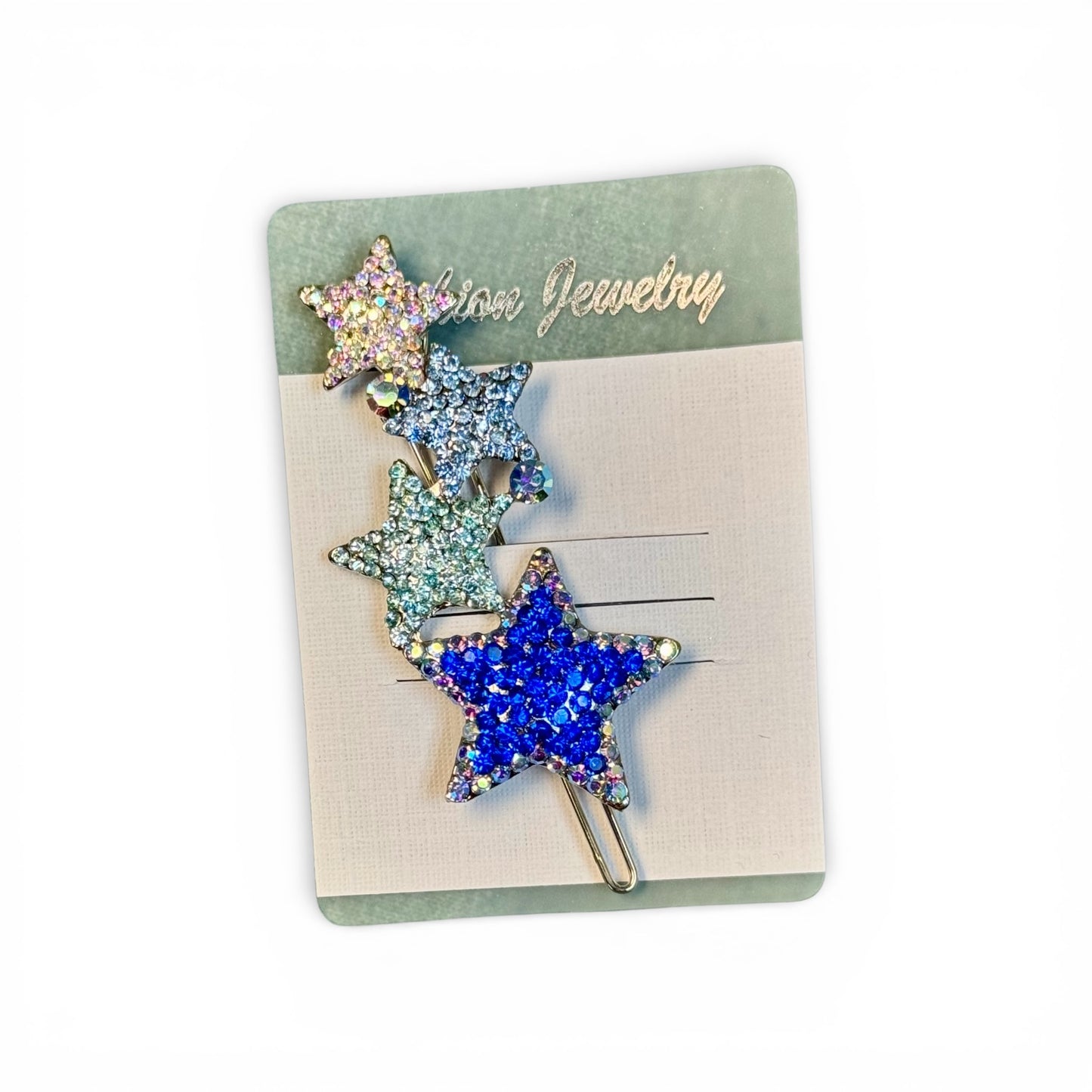 BLING STAR METAL HAIR CLIP