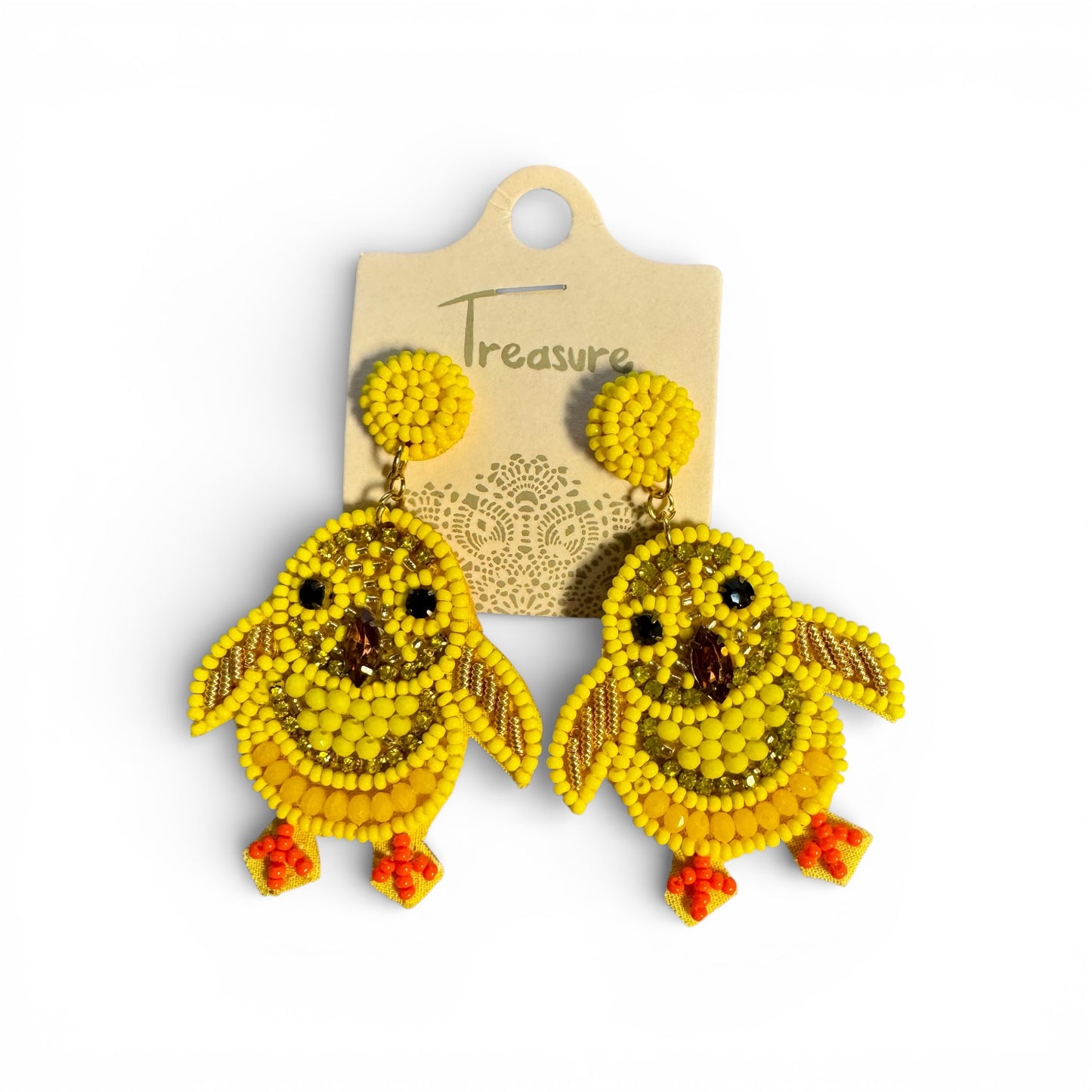 CHICKE SEED BEAD EARRINGS