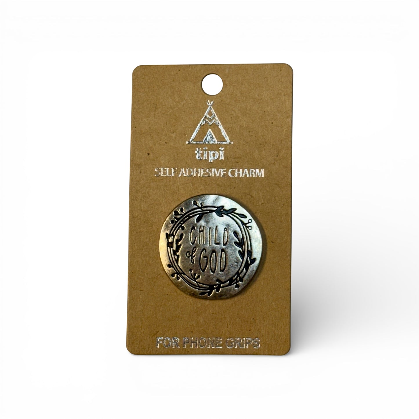 SELF ADHESIVE METAL CHARM - CHILD OF GOD