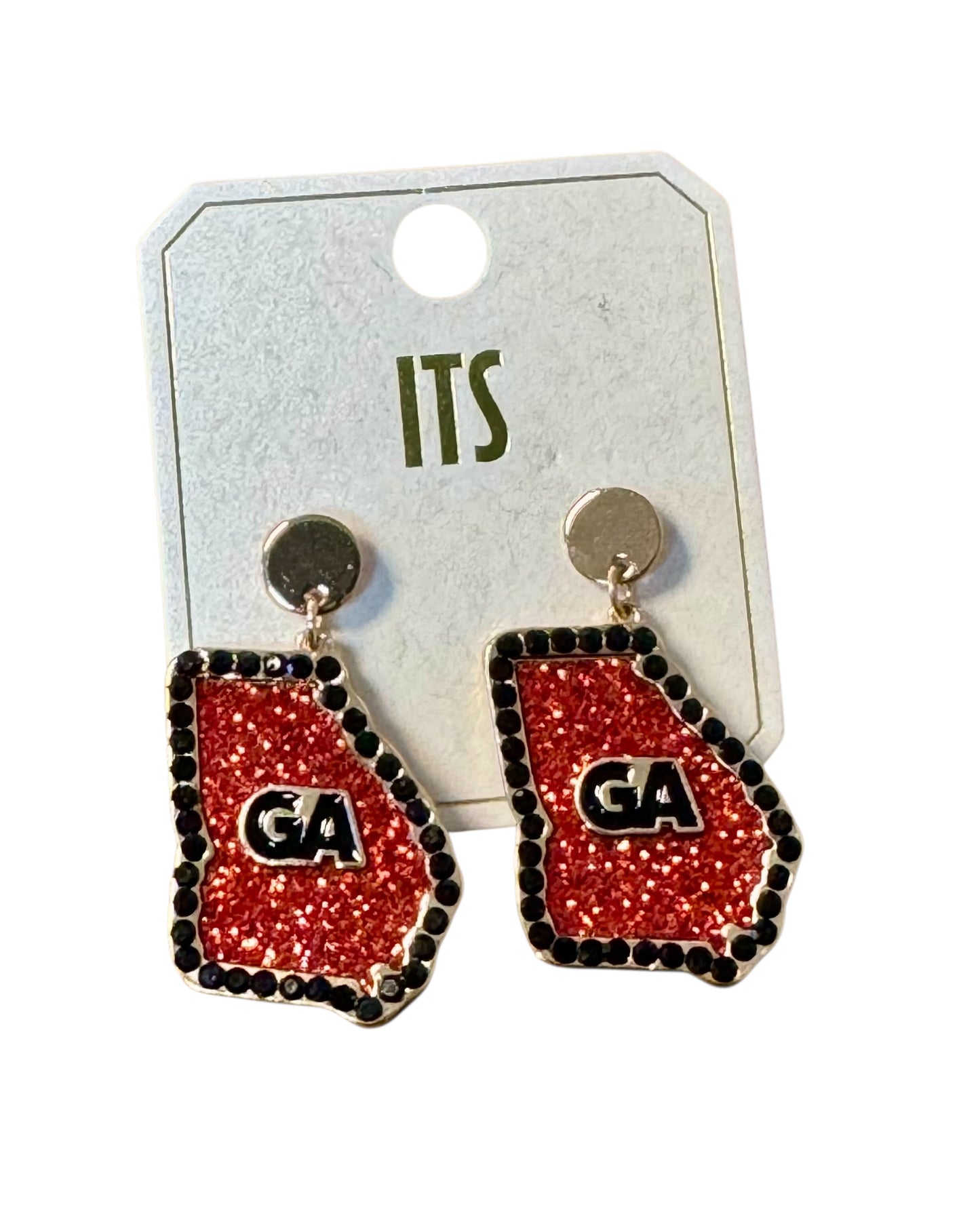 GEORGIA GLITTER POST EARRINGS