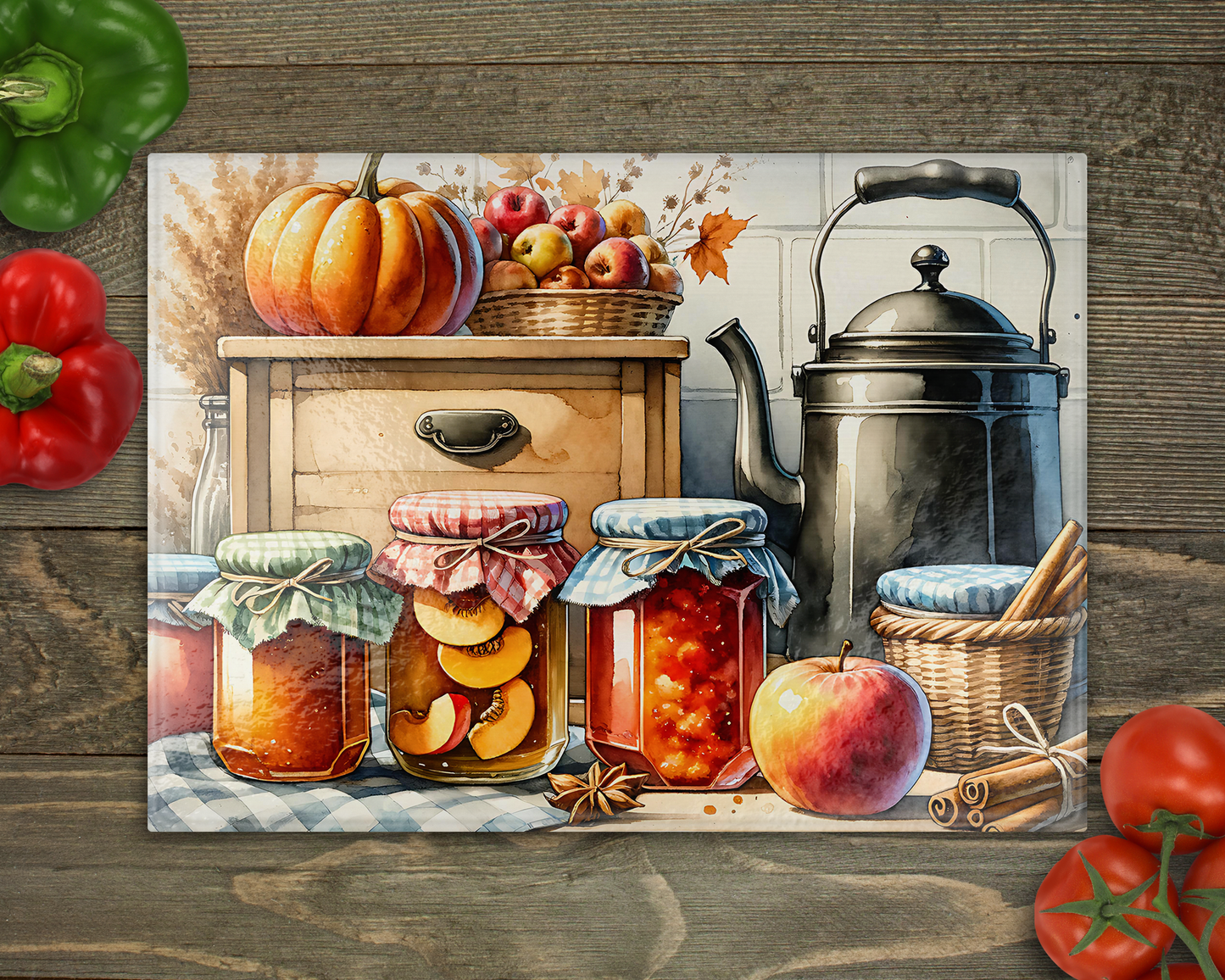 Canning Glass Cutting Board