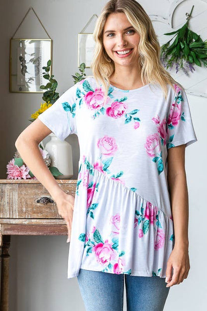 FLORAL PRINT TOP