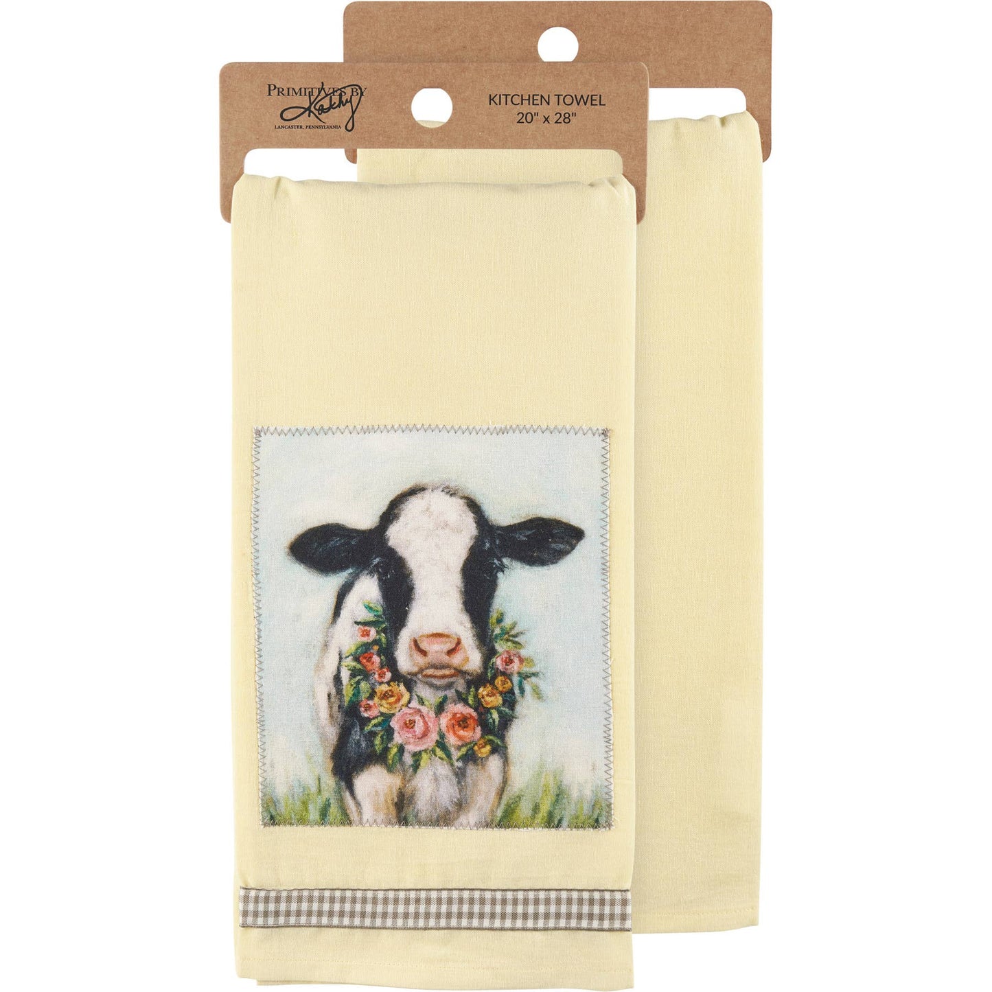 Floral Calf Kitchen Towel