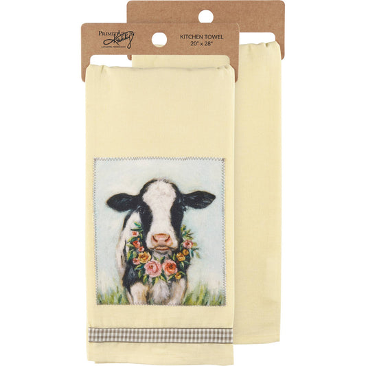 Floral Calf Kitchen Towel