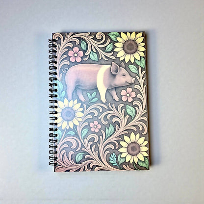 Western notebook - pig