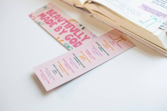 Beautifully Made By God bookmark