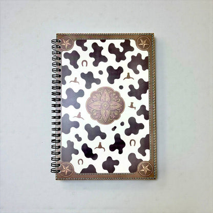 Western notebook - Texas Cowprint 
