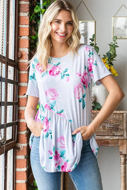 FLORAL PRINT TOP