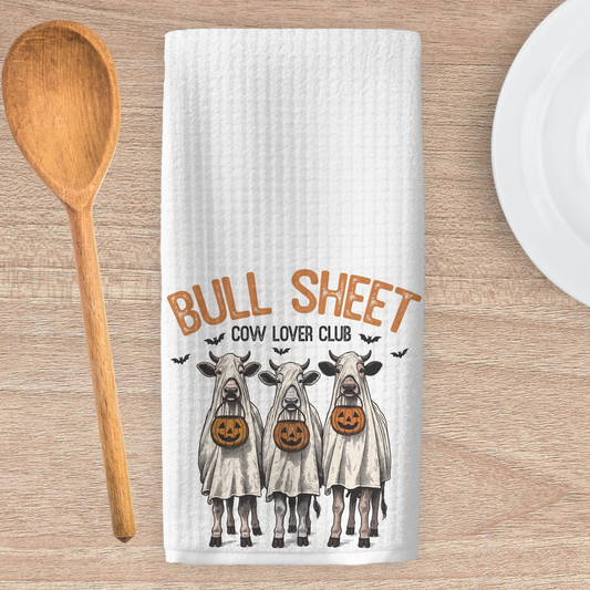Bull Sheet Kitchen Tea Towel