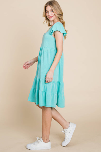Solid French Terry Dress