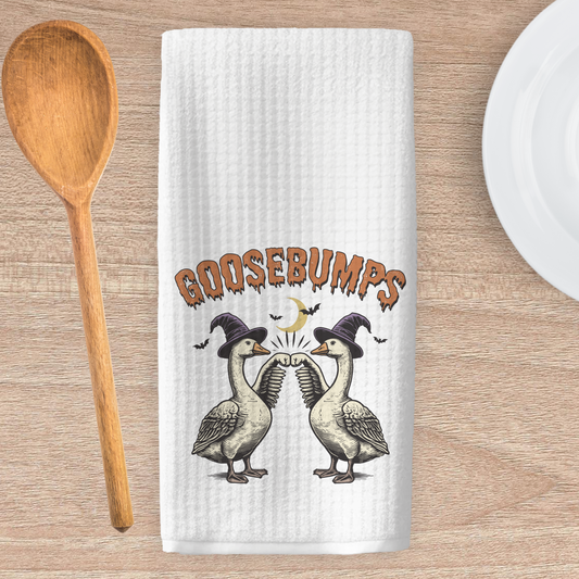 Goosebumps Kitchen Tea Towel