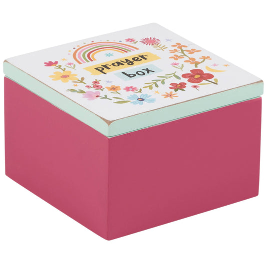 Floral Prayer Box Hinged Box