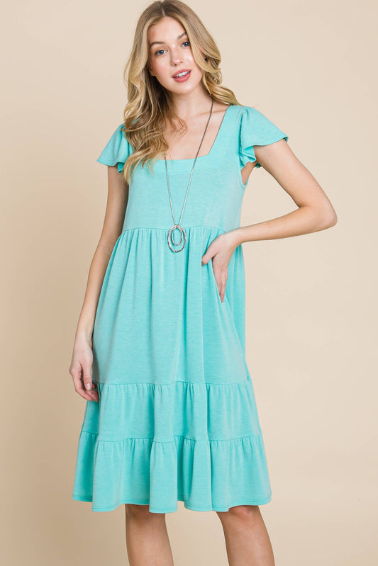 Solid French Terry Dress