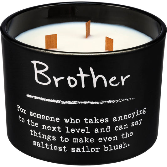 Brother Poetry Candle