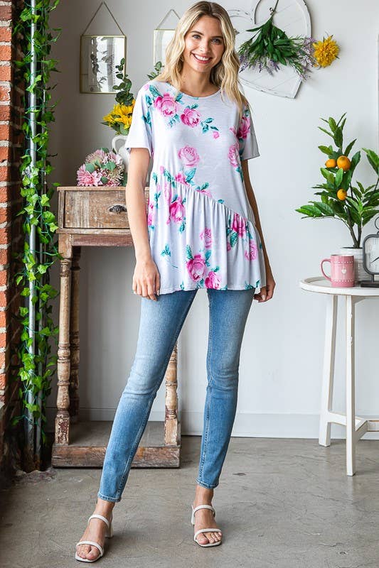 FLORAL PRINT TOP