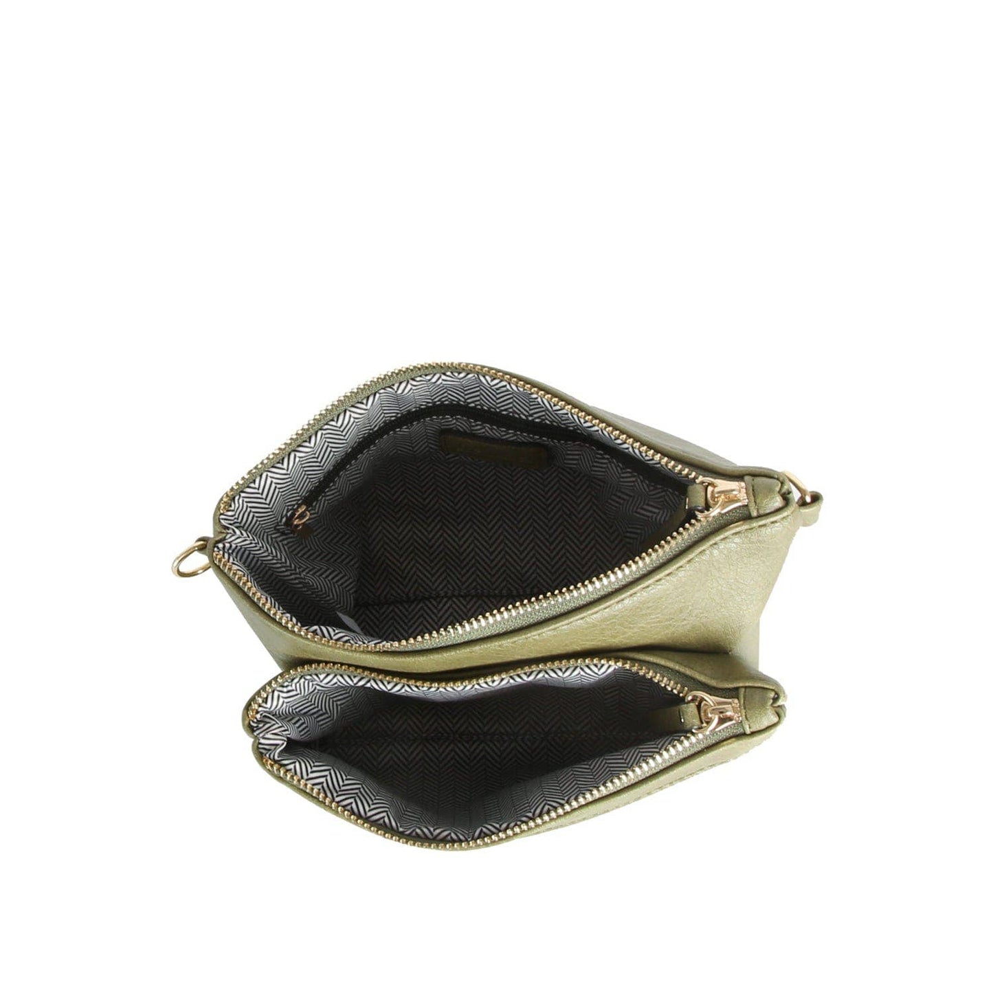 Melissa Multi Zip Pocket Crossbody With Guitar Strap