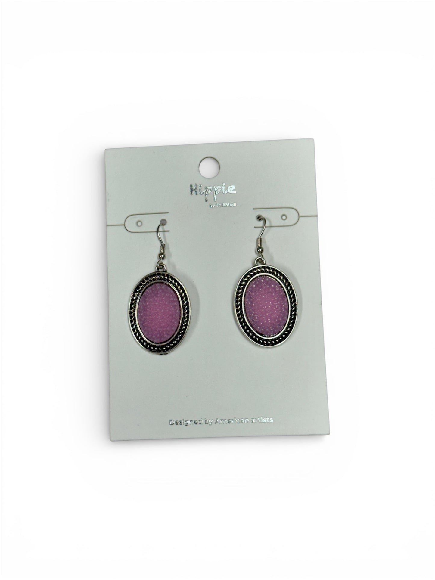 DRUSY DANGLE EARRINGS