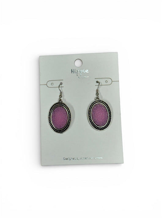 DRUSY DANGLE EARRINGS