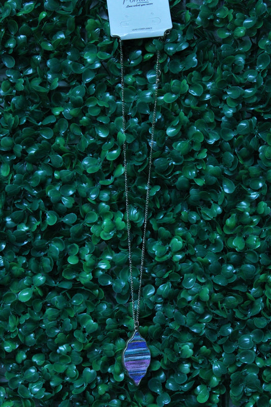 MUTLI-COLOR GOLD CHAIN NECKLACE