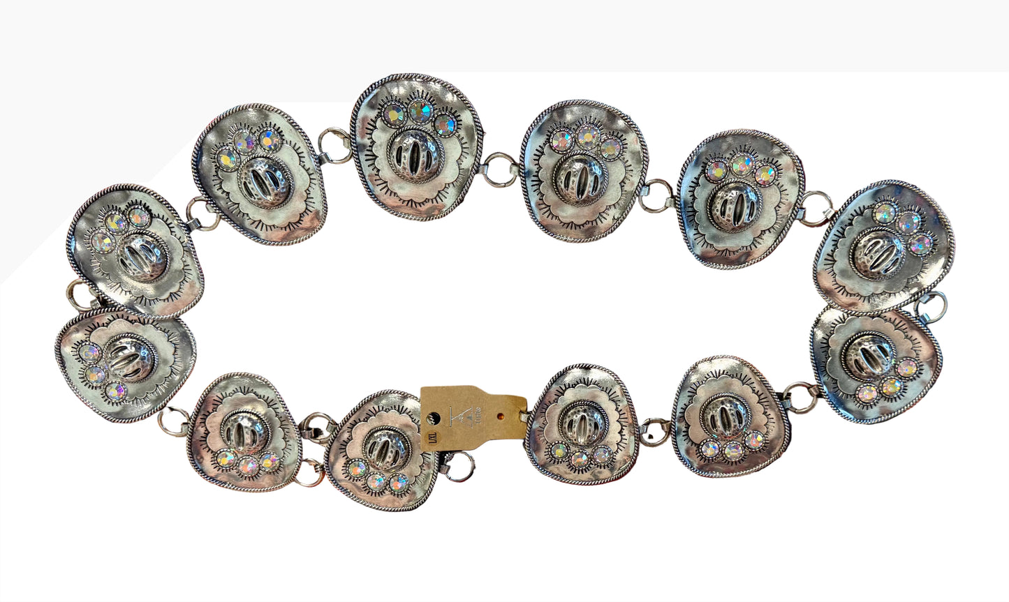 COWGIRL HAT BELT WITH AB