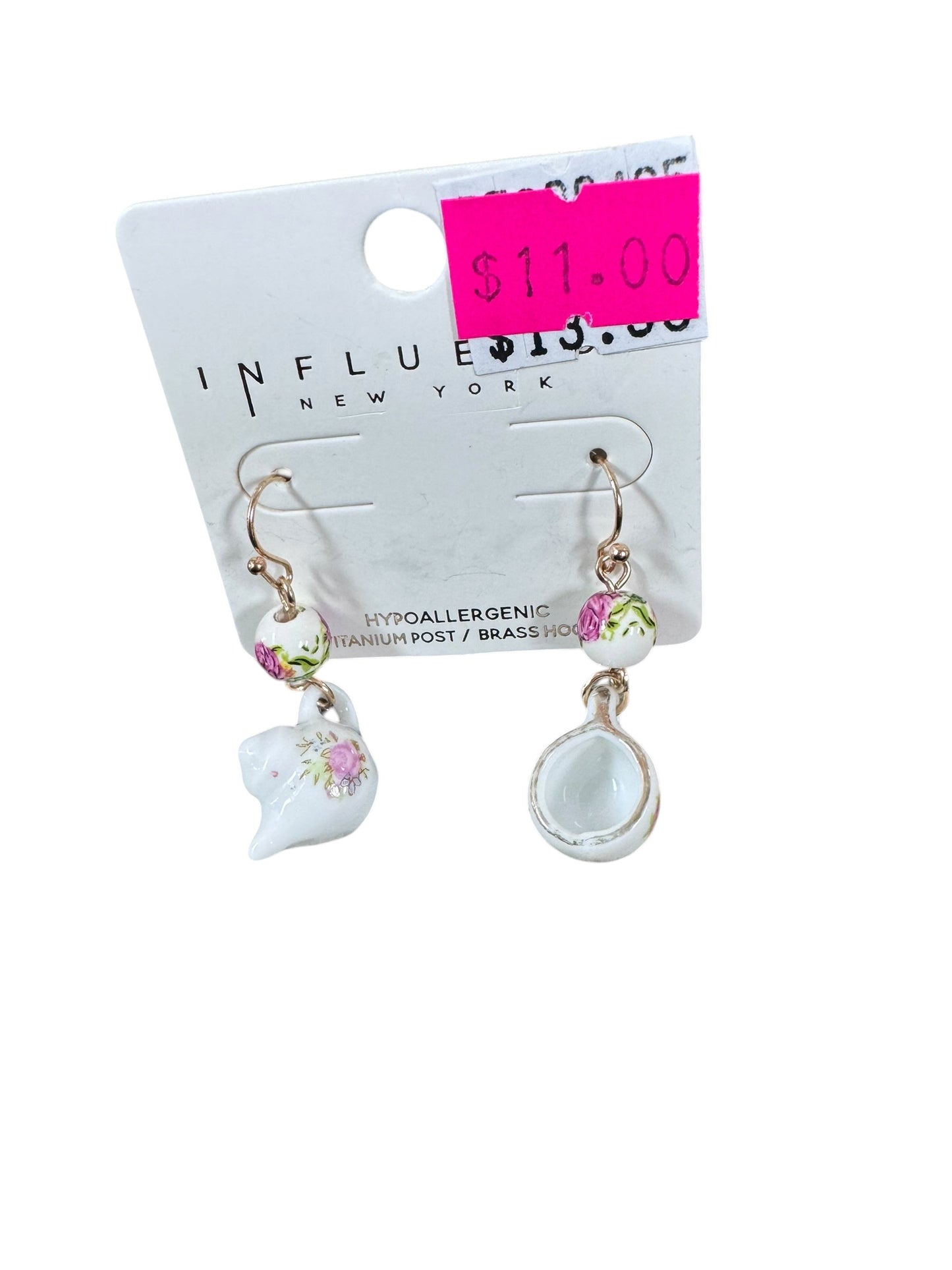 TEA POT AND CUP EARRINGS