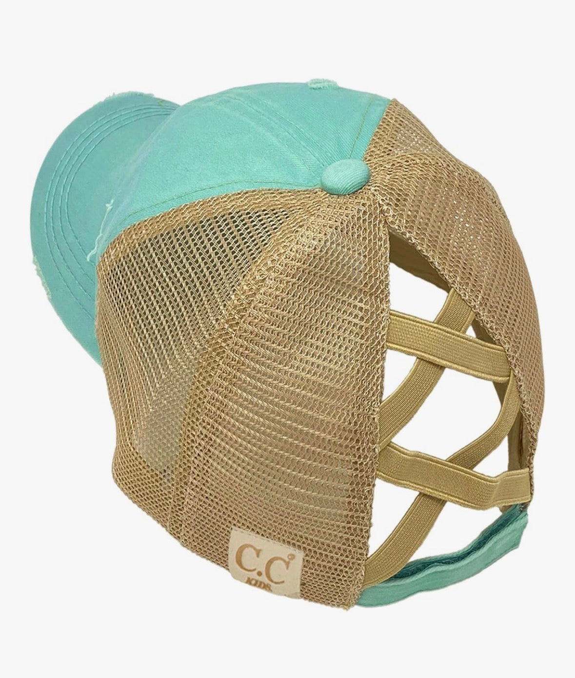 CC CRISS CROSS PONYTAIL HATS