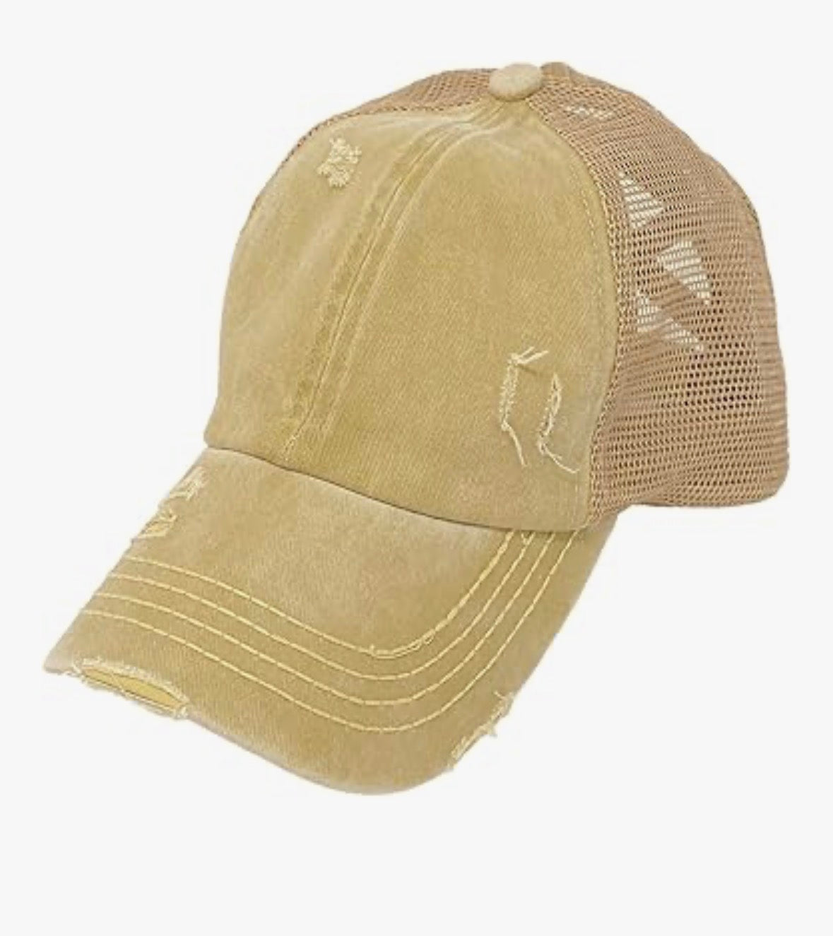 CC CRISS CROSS PONYTAIL HATS