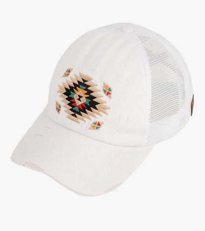CC CRISS CROSS PONYTAIL HATS