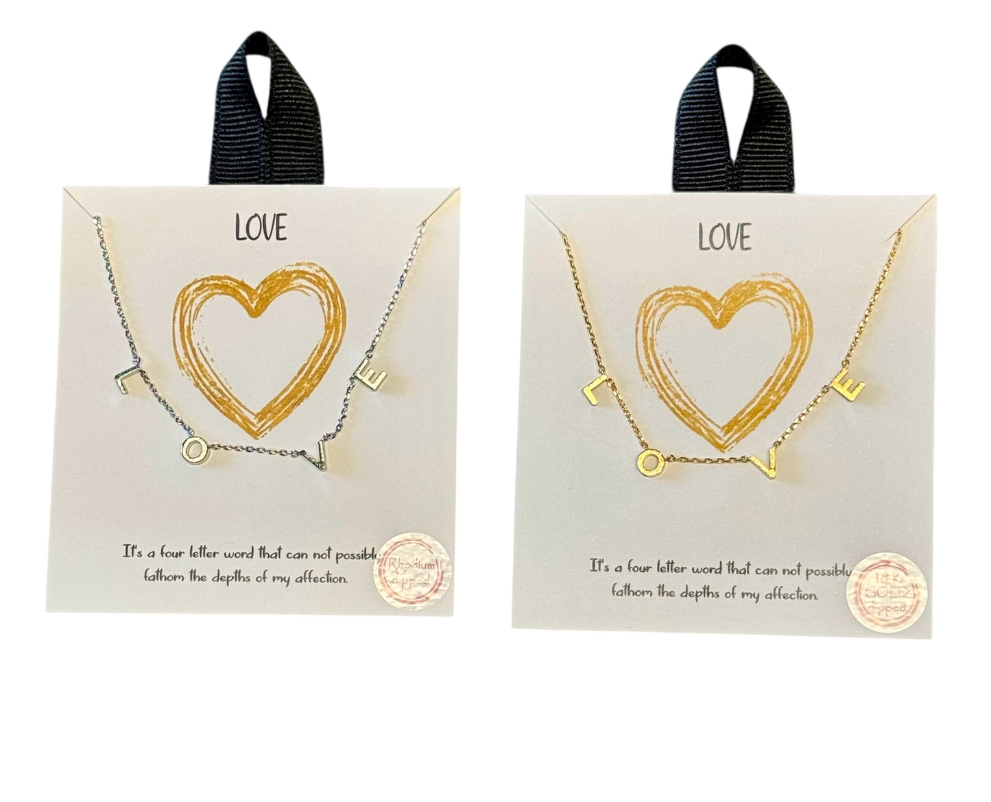 'L-O-V-E' NECKLACE