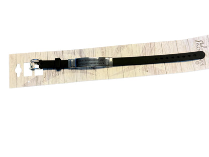 RUBBER BAND WTH METAL PLATE WITH BIBLE VERSE