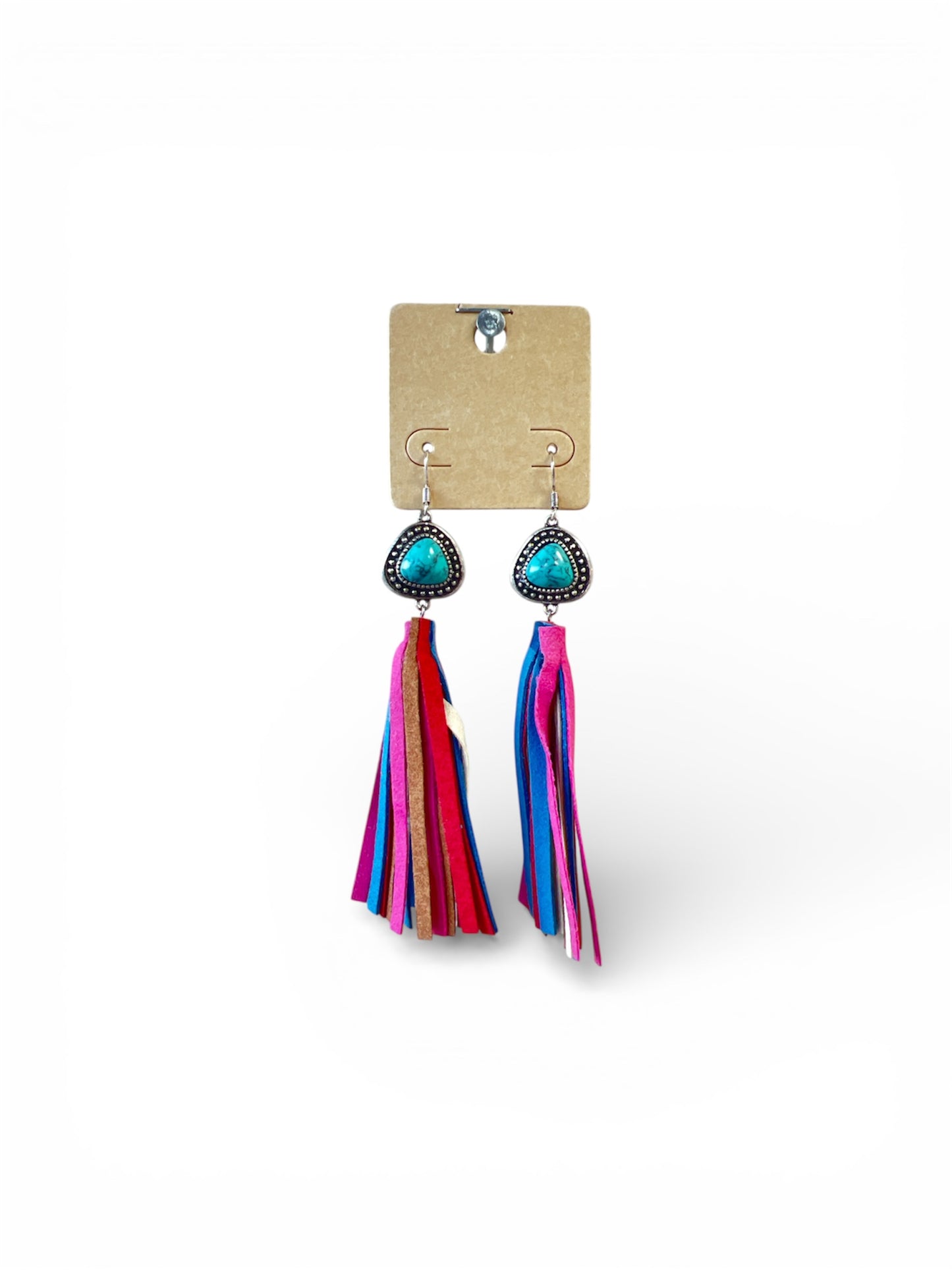 TURQUOISE STONE (SMALL) EARRINGS
