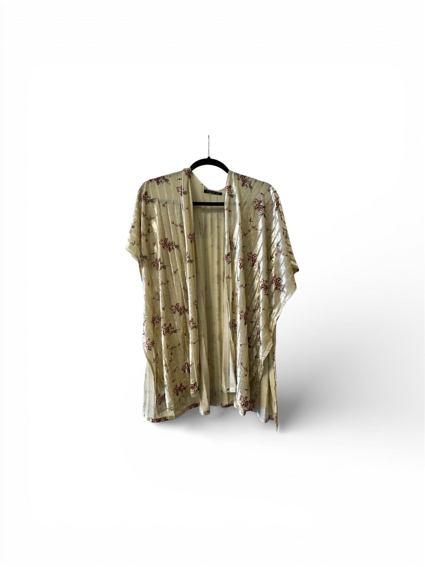 CRUSHED VELVET KIMONO - WAS $25, NOW $12.50