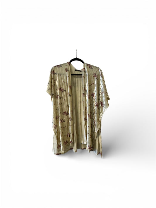 CRUSHED VELVET KIMONO - WAS $25, NOW $12.50