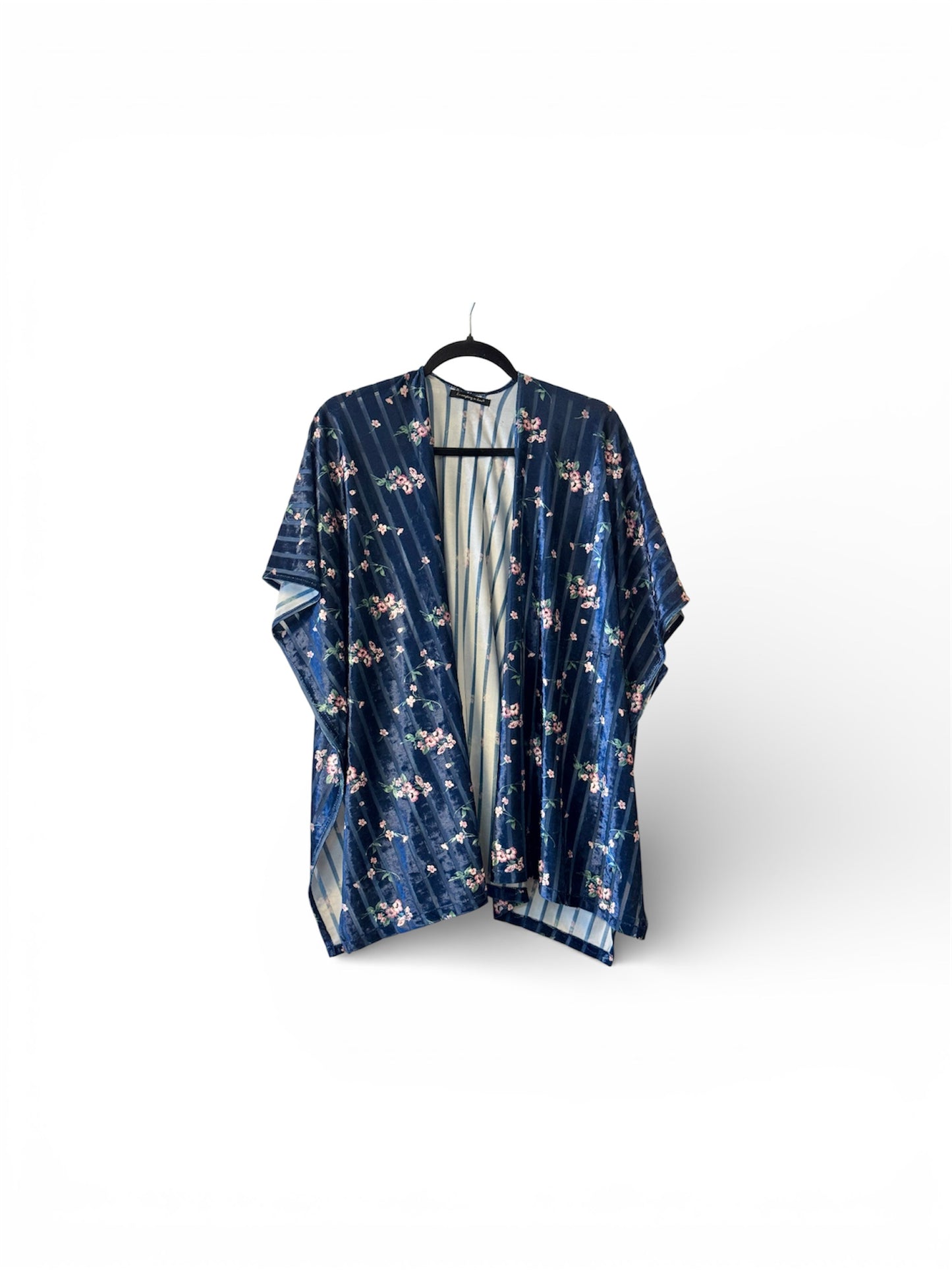 CRUSHED VELVET KIMONO - WAS $25, NOW $12.50
