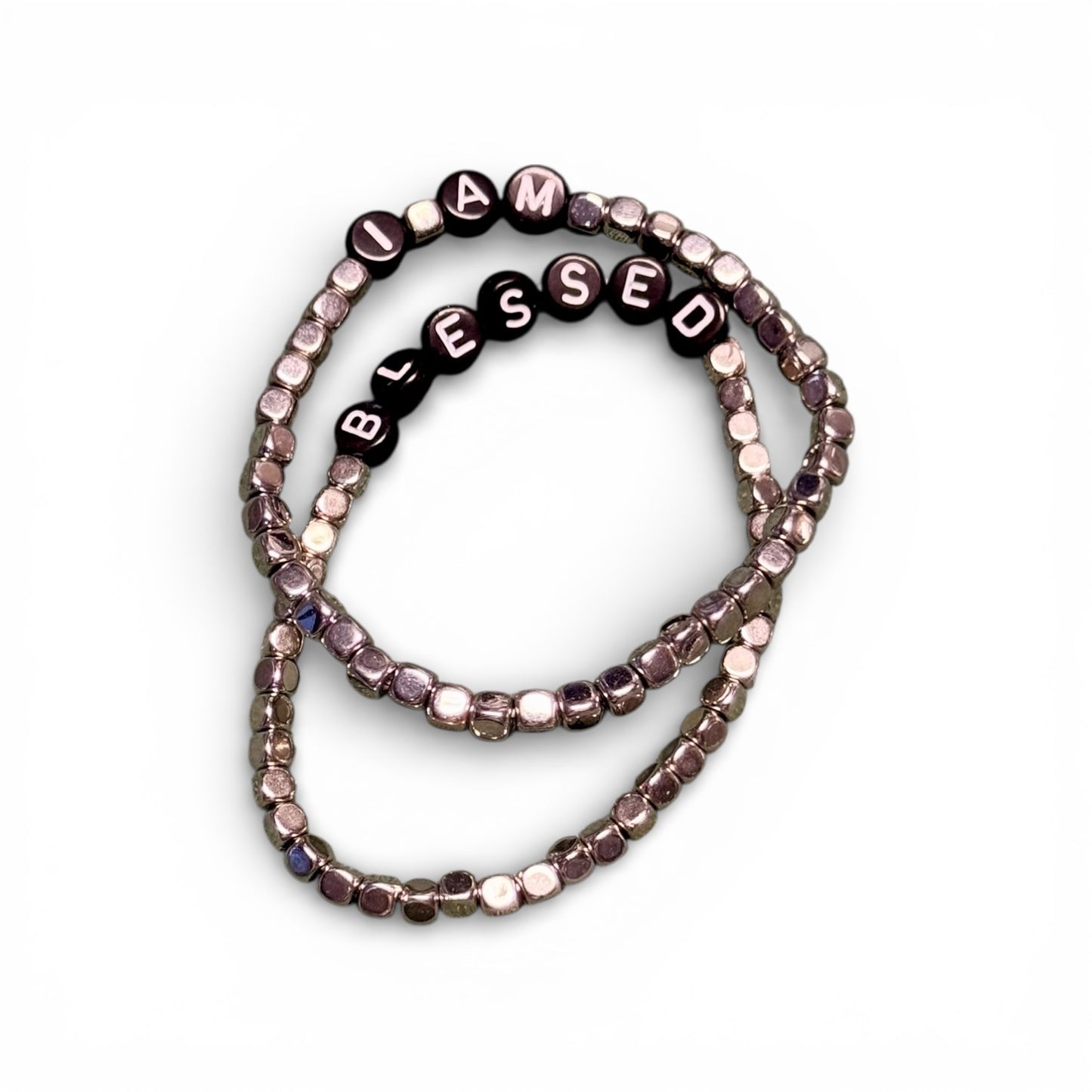 'I AM BLESSED' 2 PIECE BRACELET