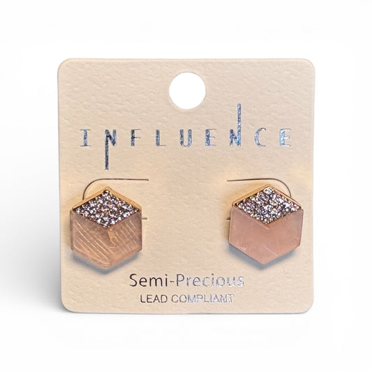 SEMI PRECIOUS STONE EARRINGS