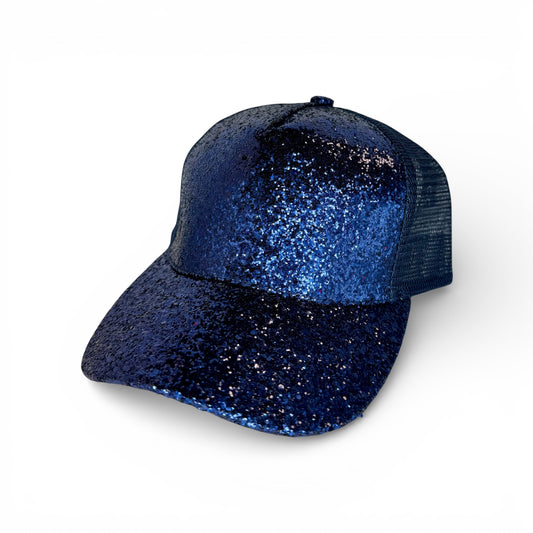 CC BRAND GLITTER BALL HAT