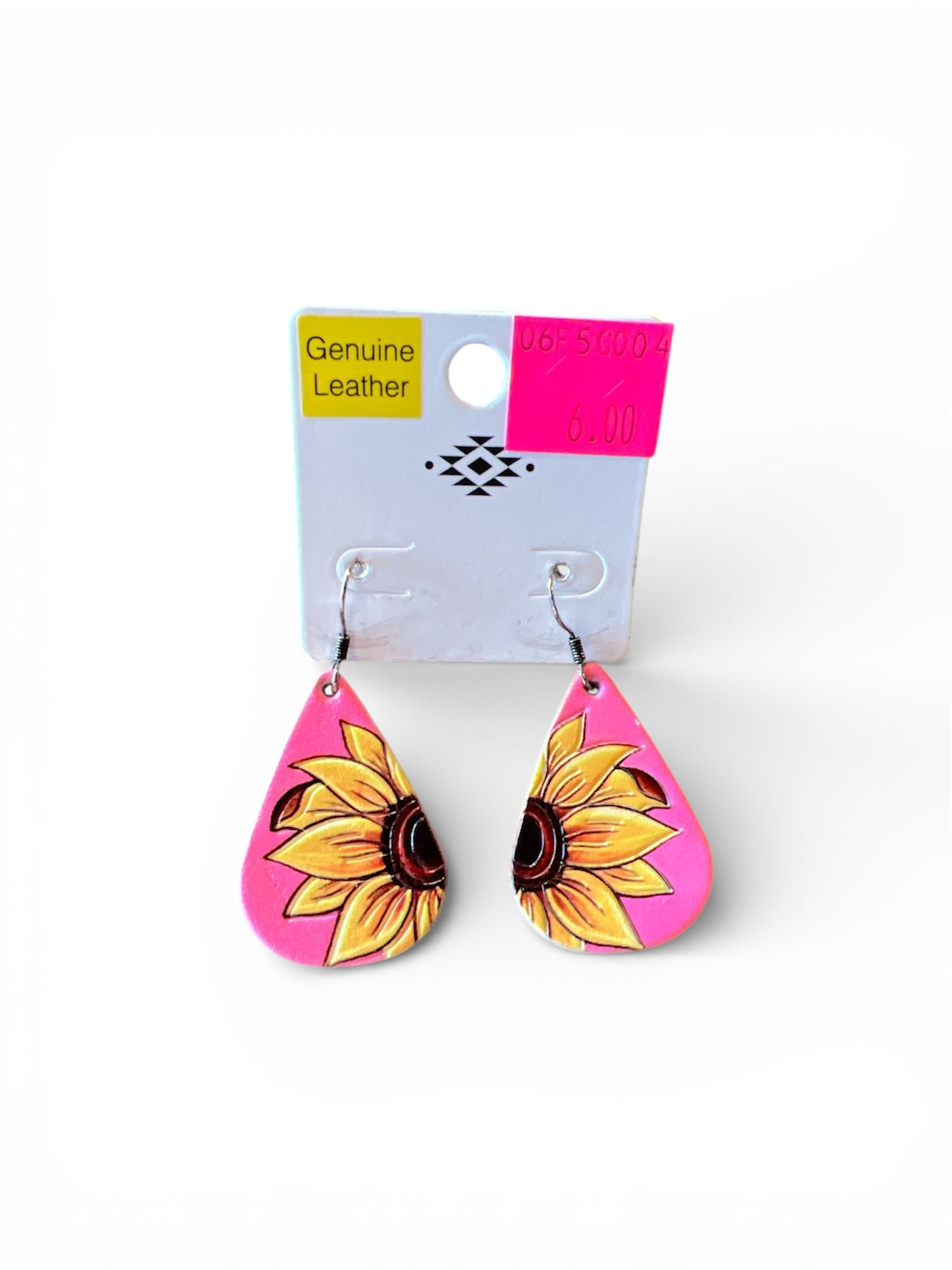 SMALL SUNFLOWER EARRINGS