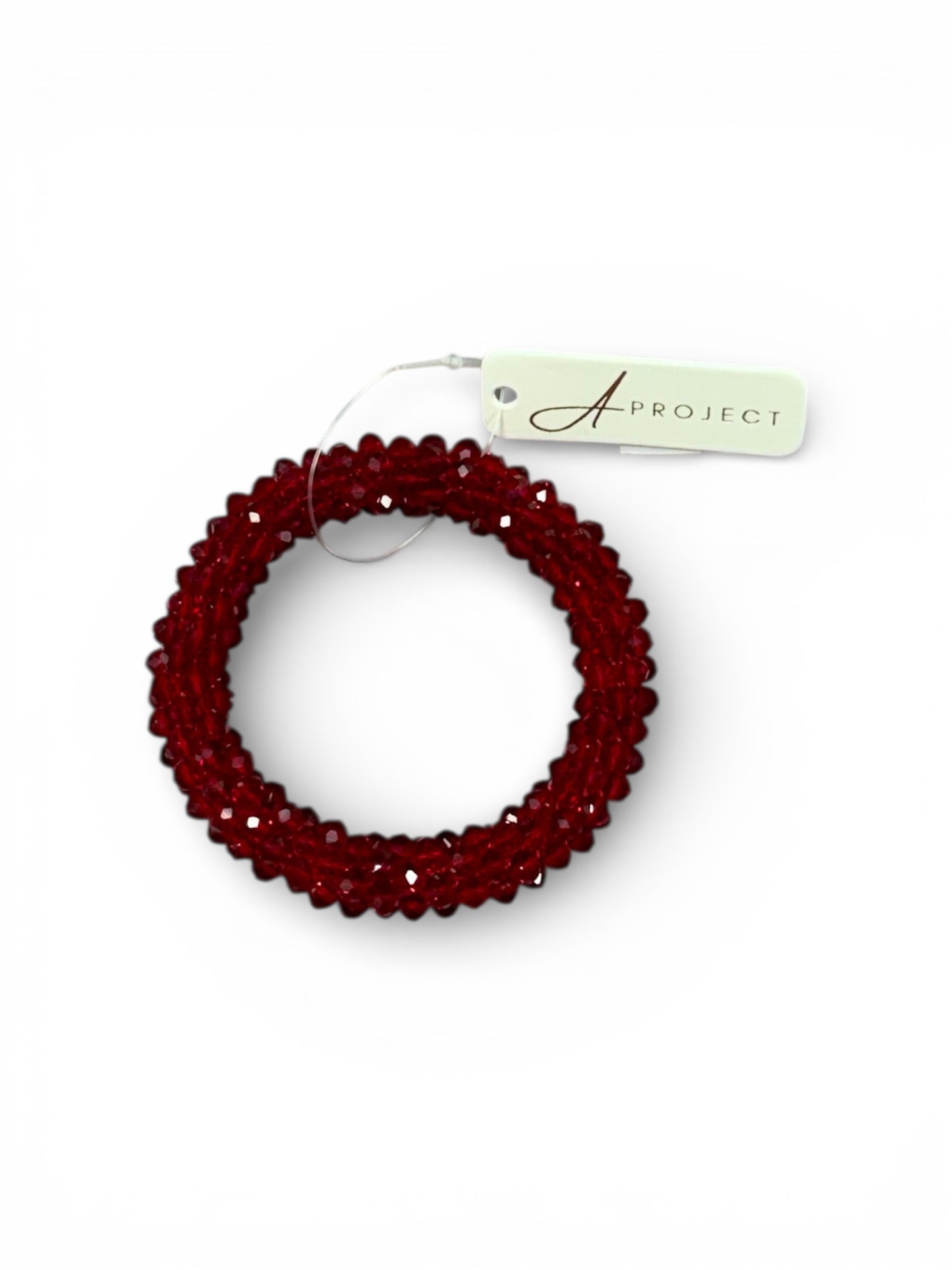 STRETCHY GLASS BEAD BRACELET