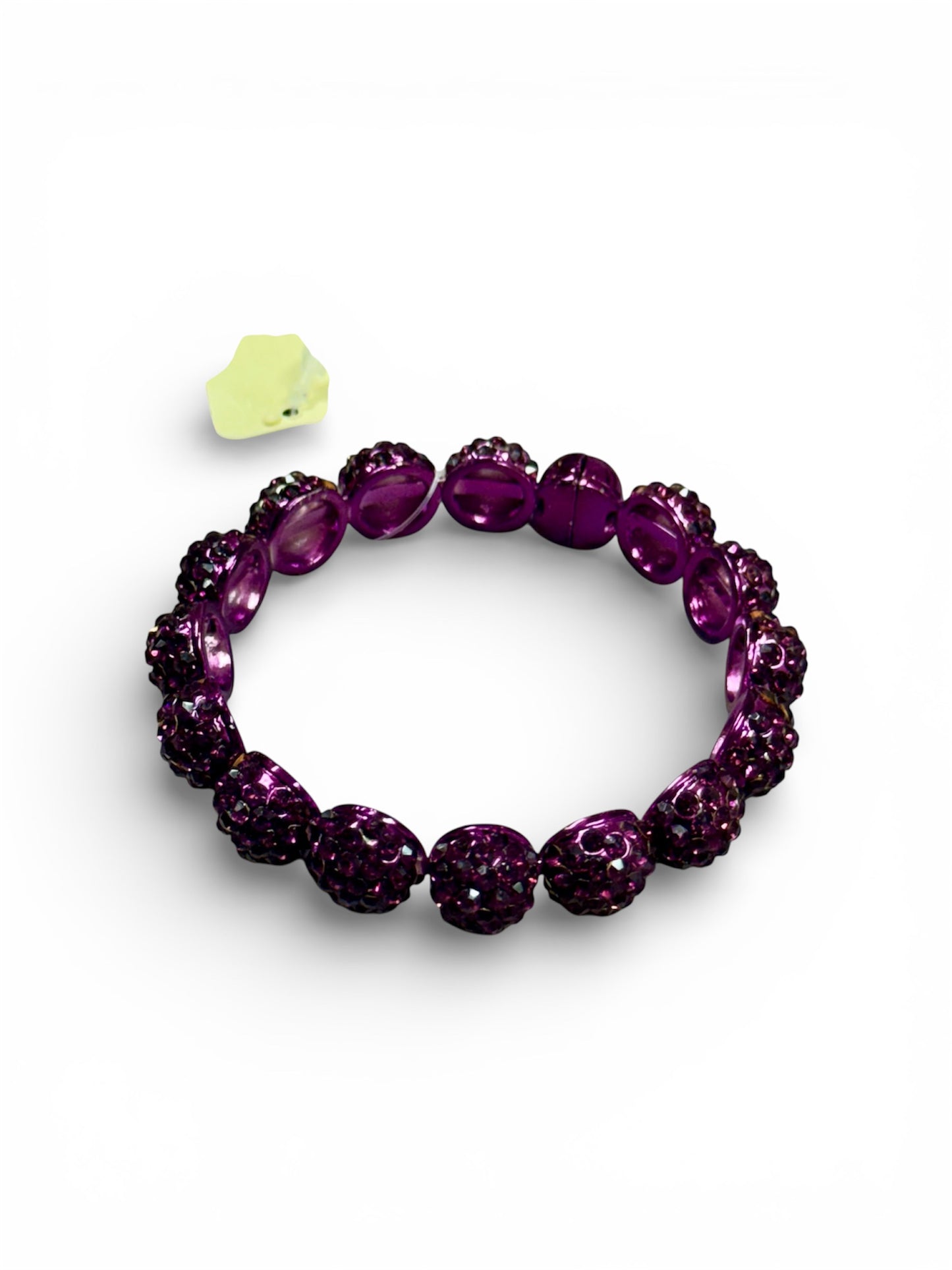 BLING BANGLE BRACELET WITH MAGNETIC CLOSURE