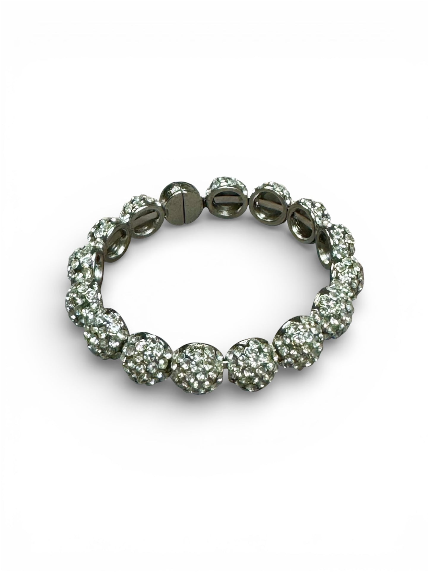 BLING BANGLE BRACELET WITH MAGNETIC CLOSURE