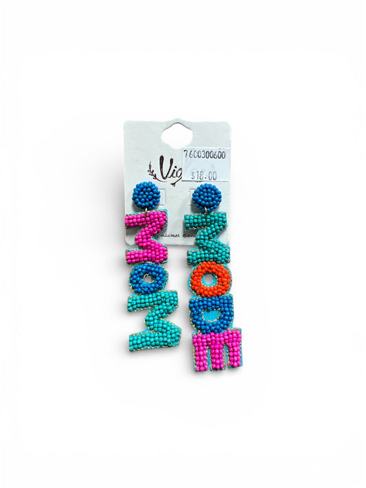 MOM MODE SEED BEAD EARRINGS