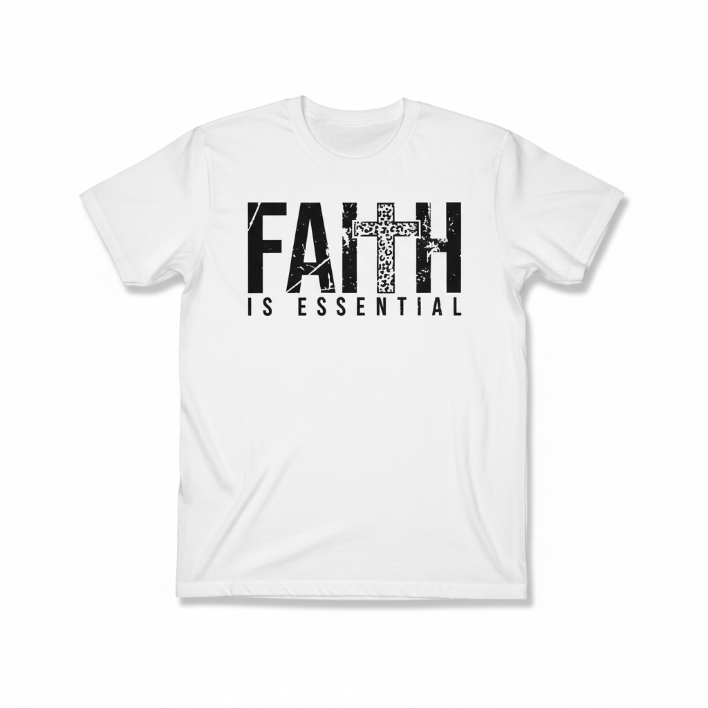 FAITH IS ESSENTIAL T-SHIRT