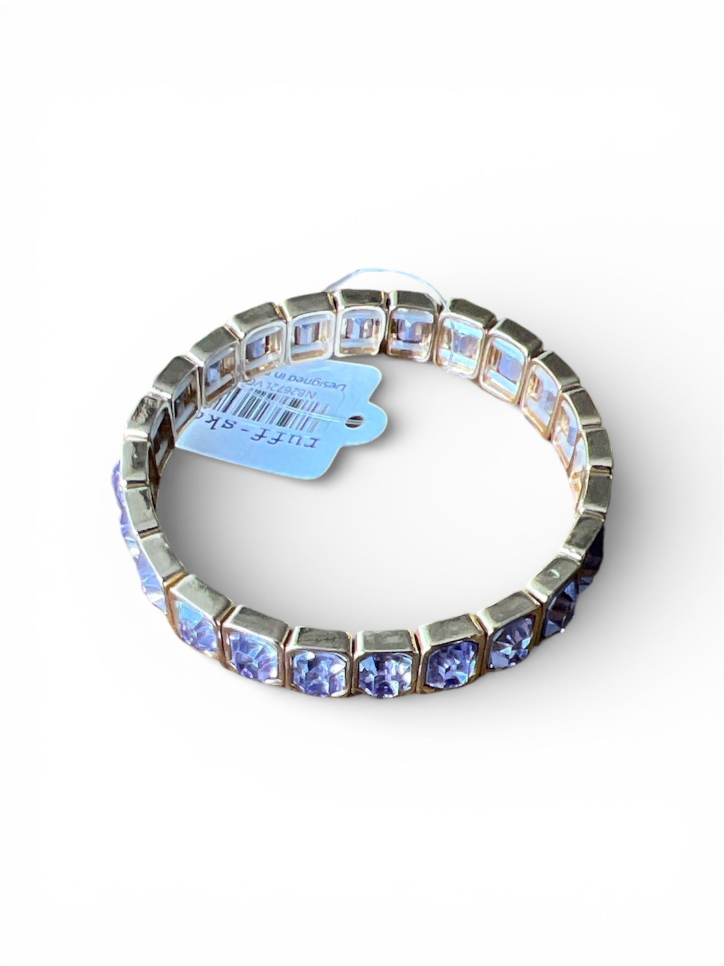 LAVENDER AND GOLD BRACELET