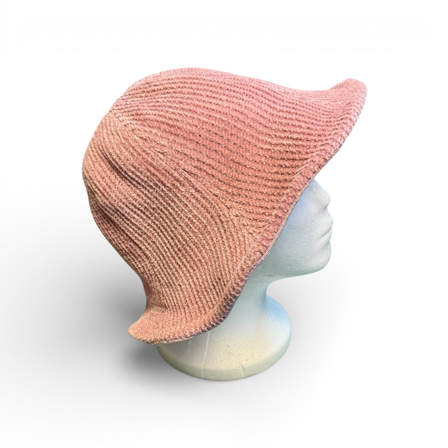 CHENILLE BUCKET HAT WITH FLEXIBLE BRIM- WAS $12, NOW $5